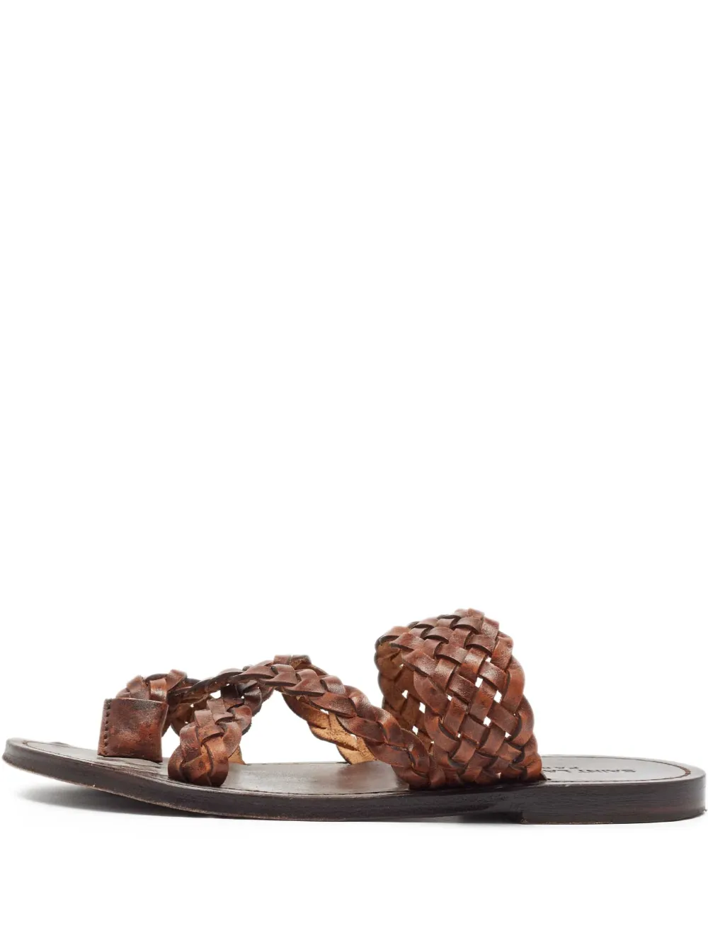 leather slides