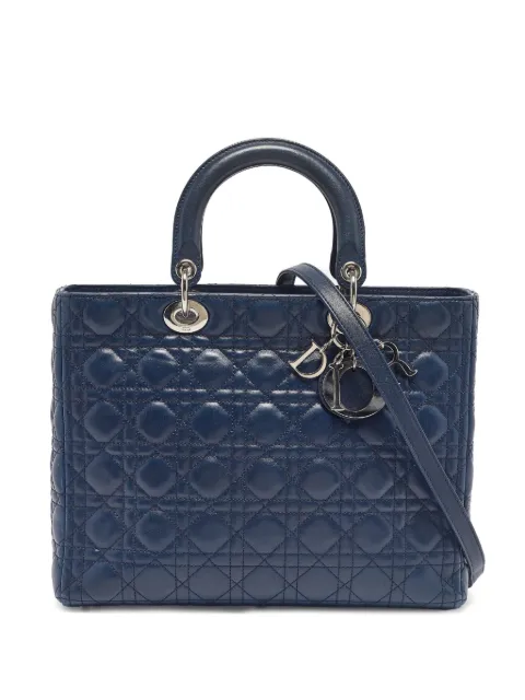 Christian Dior Pre-Owned Cannage Lady Dior two-way handbag