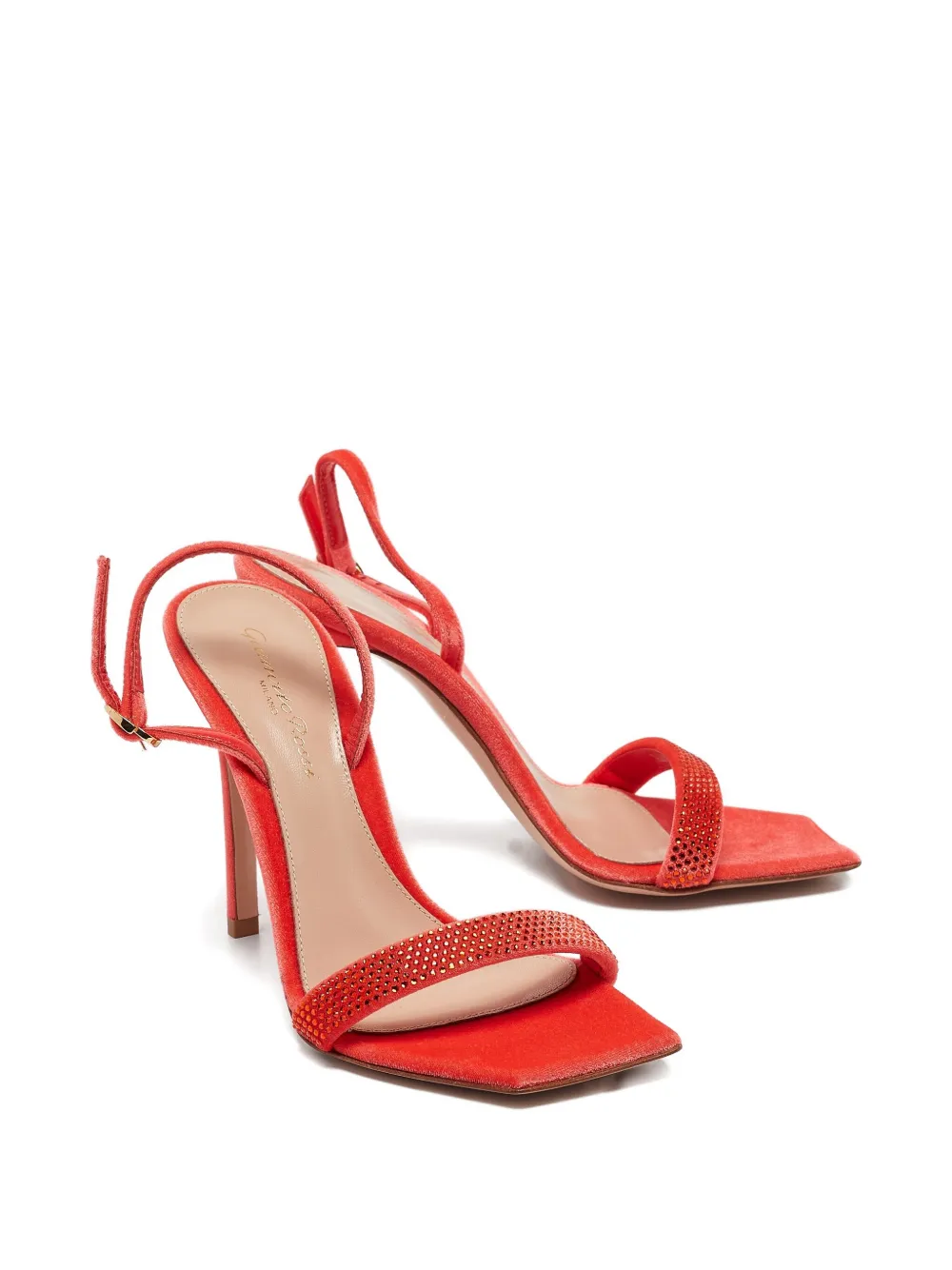 Gianvito Rossi 110 mm Britney sandalen met hak - Oranje