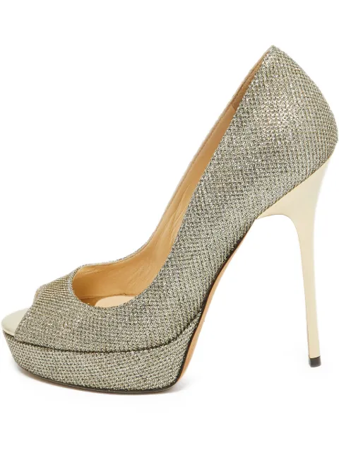 Jimmy Choo Pre-Owned zapatillas con tacón de 125mm