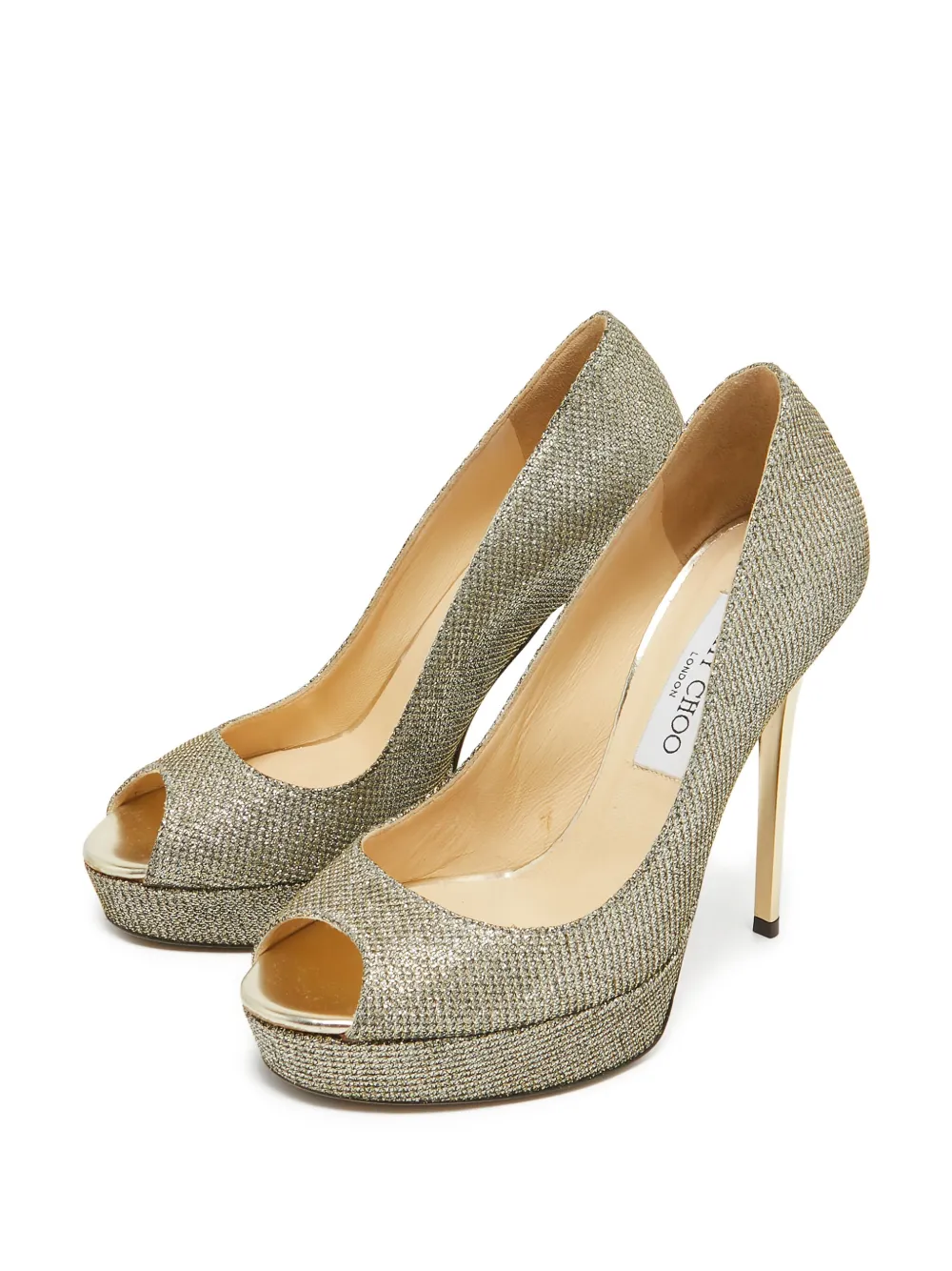 Jimmy Choo Pre-Owned 125mm leather heeled pumps | Image 2