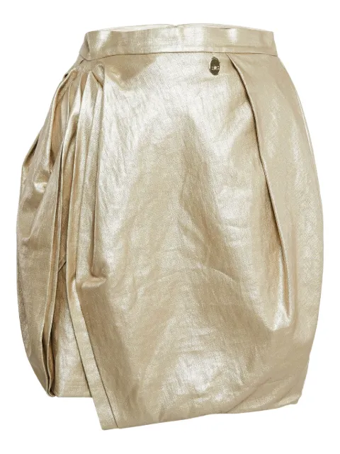 Elisabetta Franchi linen mini skirt