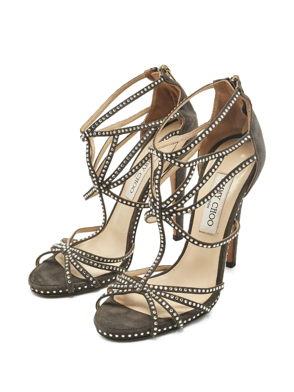 Jimmy Choo Pre-Owned 120mm leather sandals | Image 2