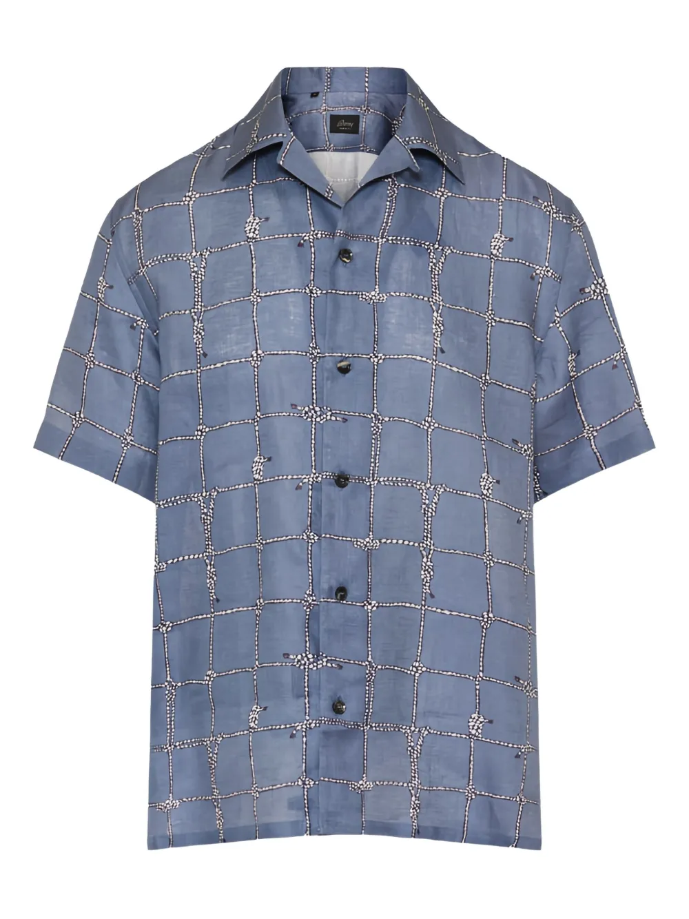 Brioni nautical-knot shirt | Blue | Image 1