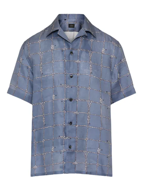 Brioni nautical-knot shirt