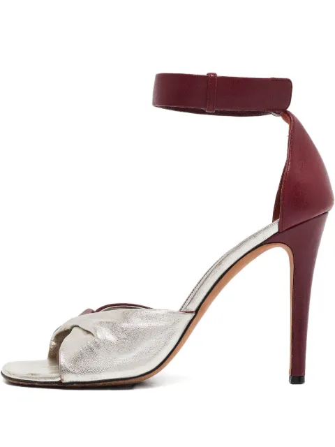 Celine Pre-Owned twisted ankle-strap heeled sandals