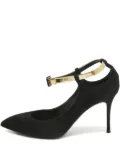 Giuseppe Zanotti Vintage pointed-toe ankle-strap heeled pumps - Black