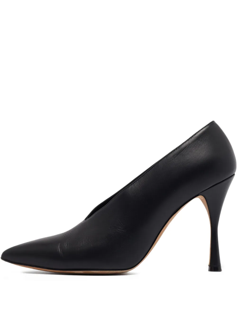 Manolo Blahnik pre-owned 120mm pointed-toe heels | Black | Image 1