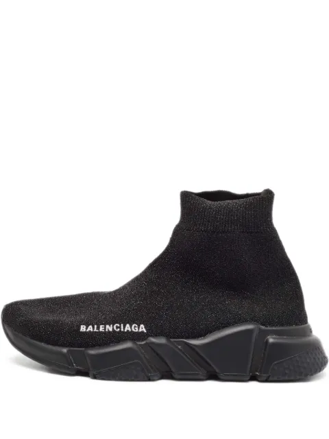Balenciaga Pre-Owned logo-embroidered sneakers