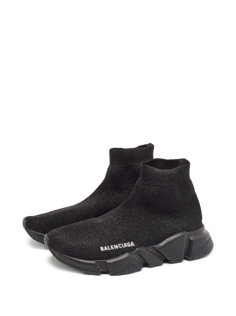 Balenciaga Pre-Owned logo-embroidered sneakers | High-Tops | Image 2
