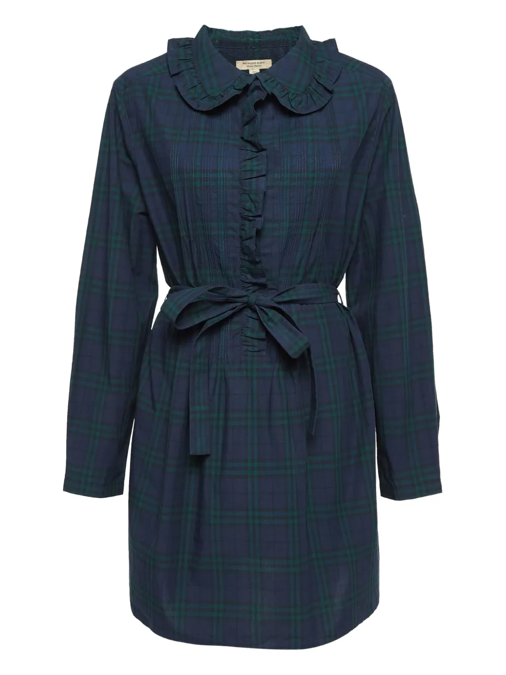 Check midi dress