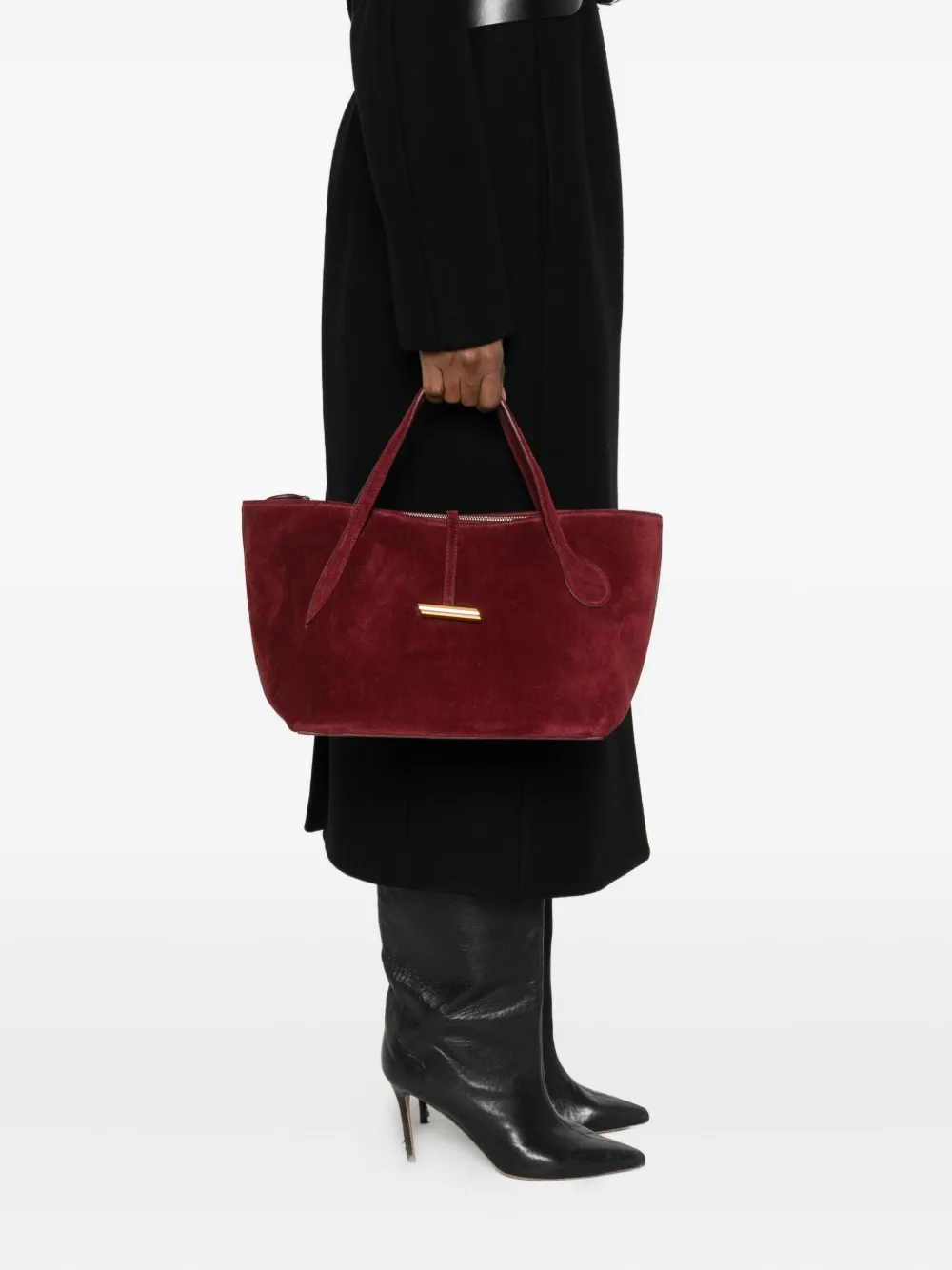 Liffner suede tote bag | Image 2