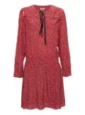 Zadig&Voltaire Remus Liberty floral-print long-sleeve dress - Red