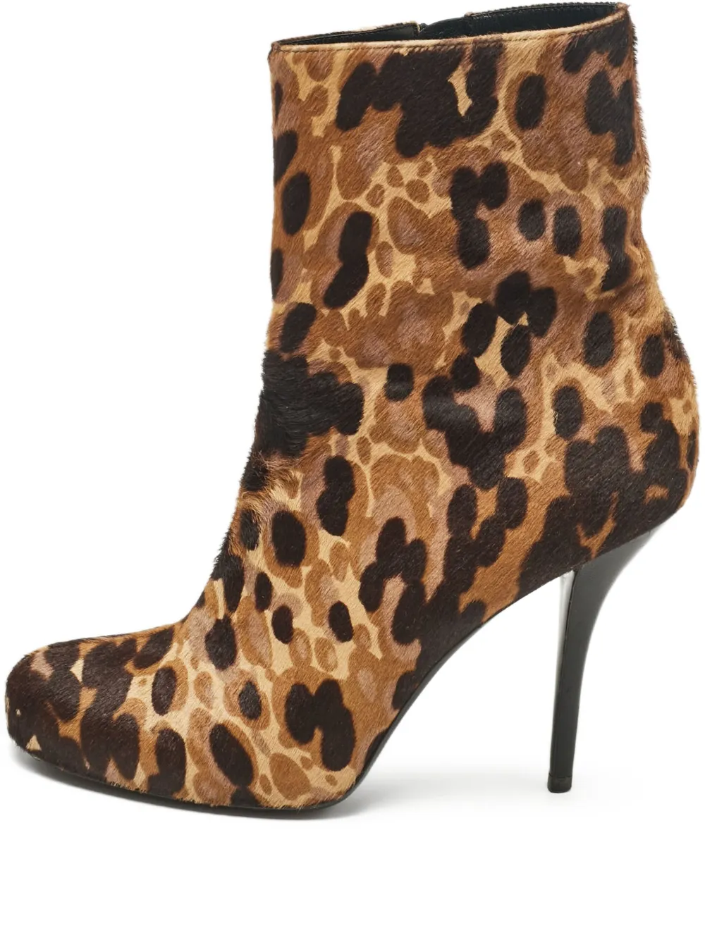 Balenciaga Pre-Owned 110mm leopard-print ankle boots | Brown | Image 1