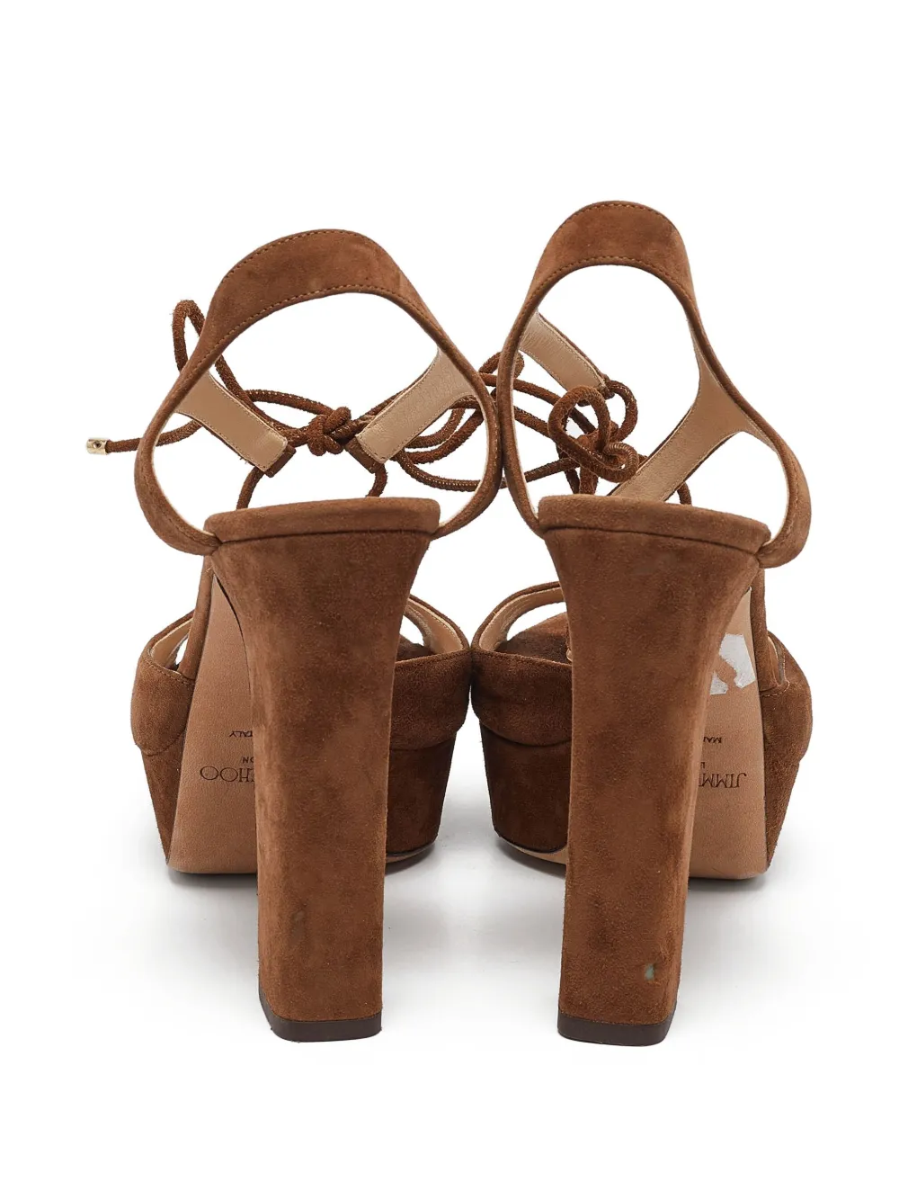 Jimmy Choo Pre-Owned 100mm platform block-heel sandals | Image 2