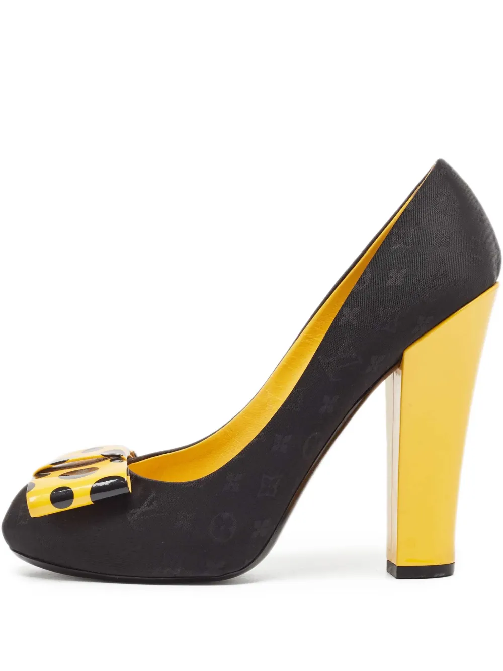x Yayoi Kusama 120mm bow-detail pumps