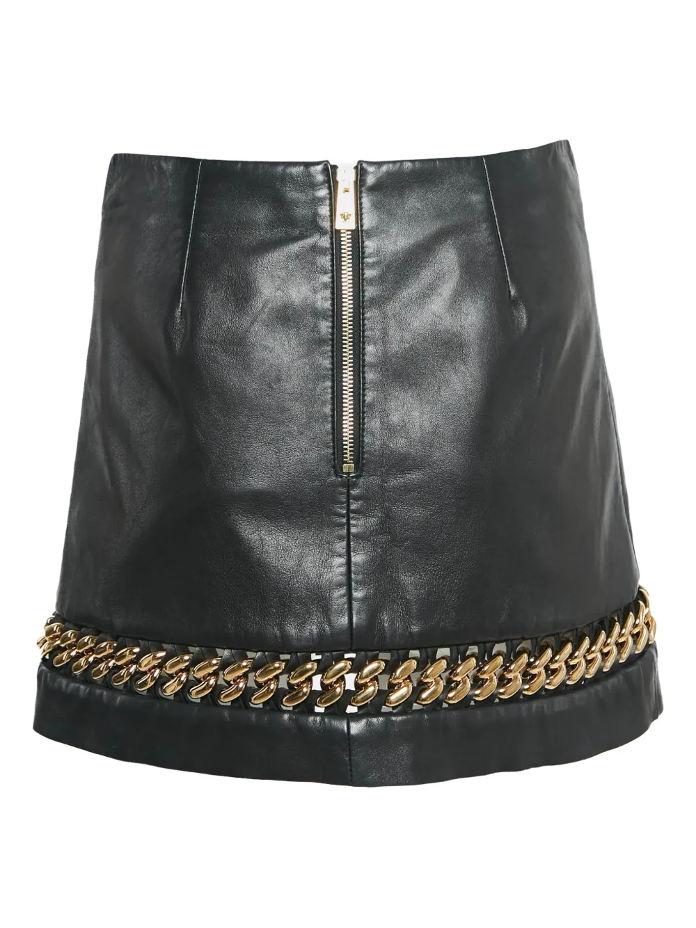 Versace Pre-Owned Mini-rok met kettingdetail - Zwart