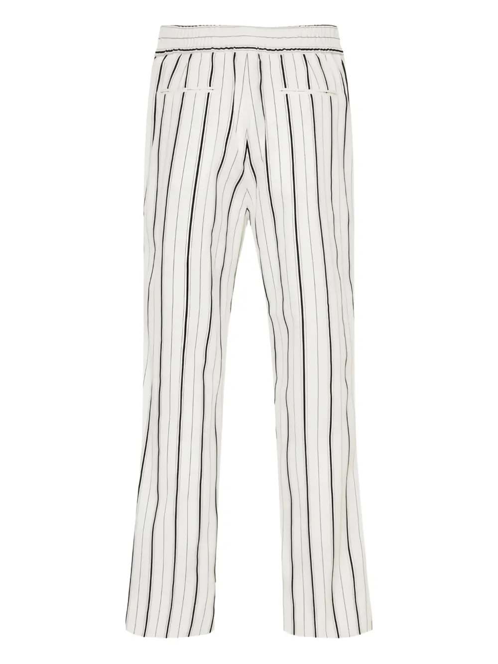 Brioni pinstripe drawstring trousers - Wit