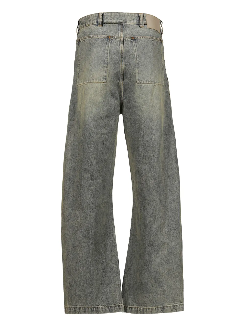 ENTIRE STUDIOS Jeans met wijde pijpen Grijs