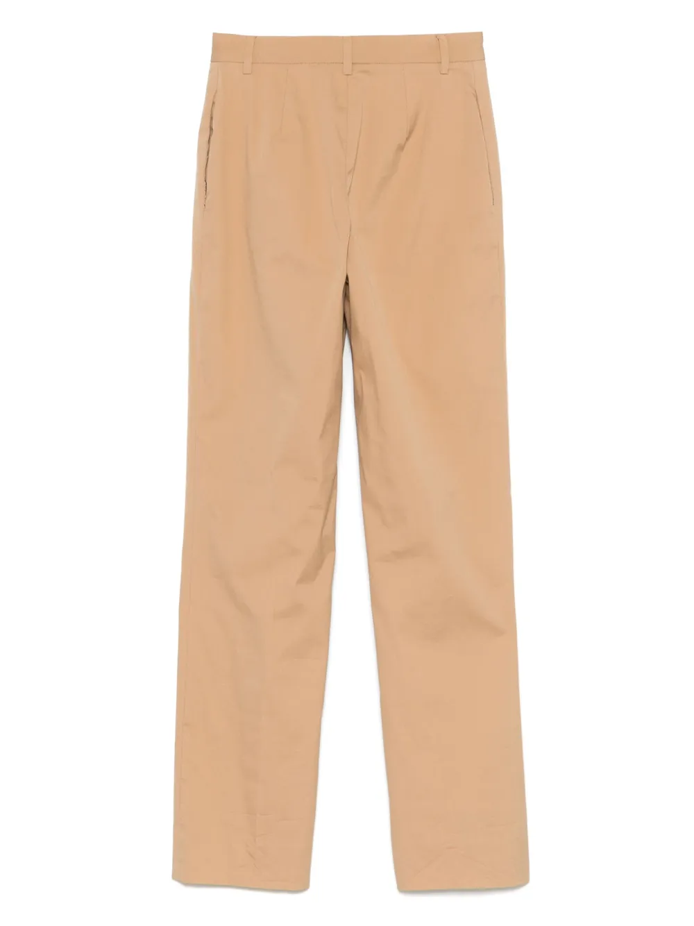 Prada Pre-Owned 2000s broek van stretch-katoen - Beige
