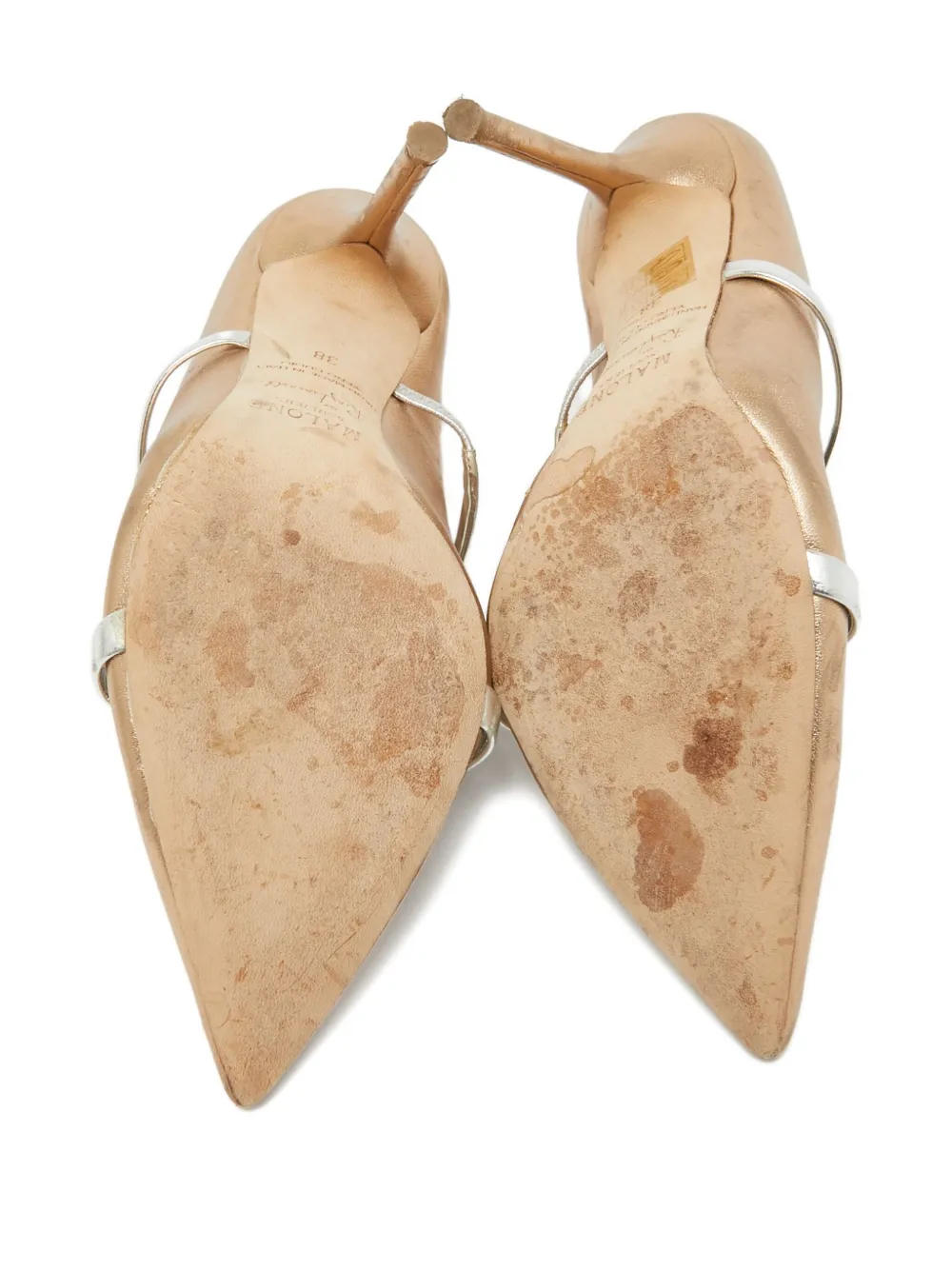 Malone Souliers 105 mm Maureen muiltjes - Goud