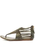 Alexander McQueen Pre-Owned stud-embellished gladiator sandals - Green