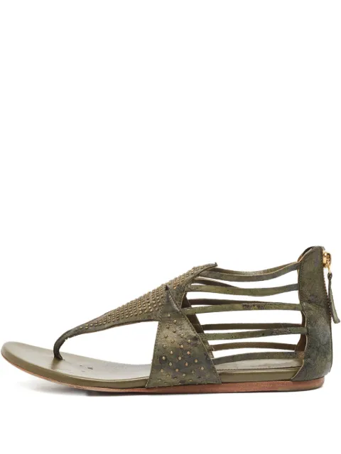 Alexander McQueen Pre-Owned Römersandalen mit Nieten