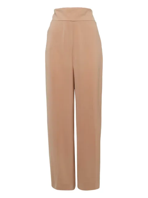 Max Mara crease-effect trousers