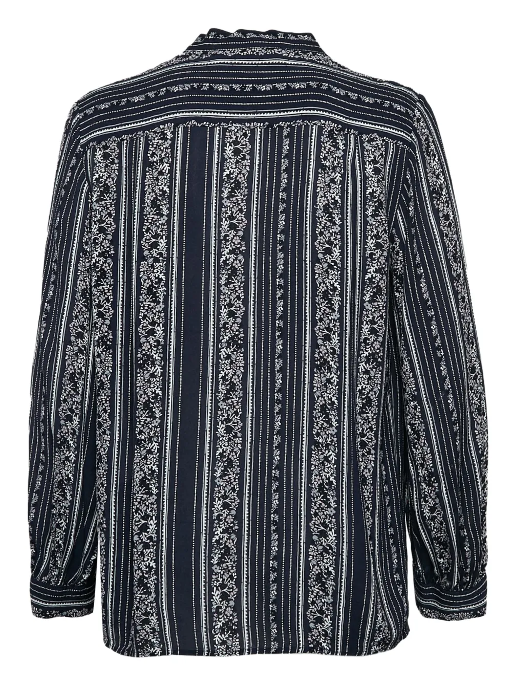See By Chloé Vintage floral striped tie-neck shirt | Image 2