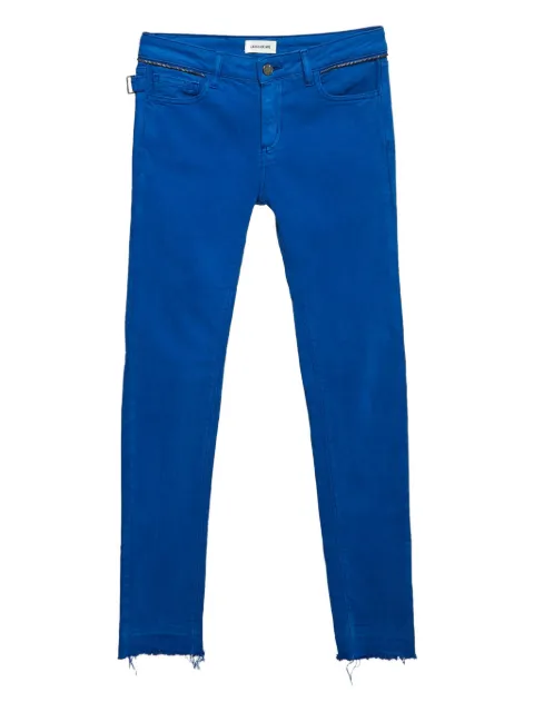 Zadig&Voltaire Eva Cher zip-fly denim trousers