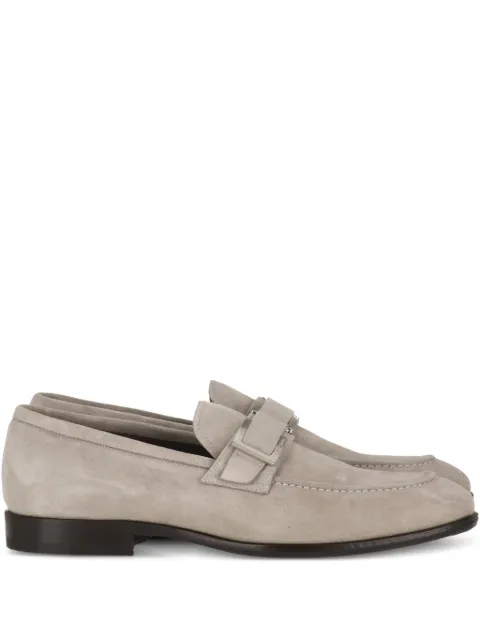 Sergio Rossi mocasines con detalle de hebilla