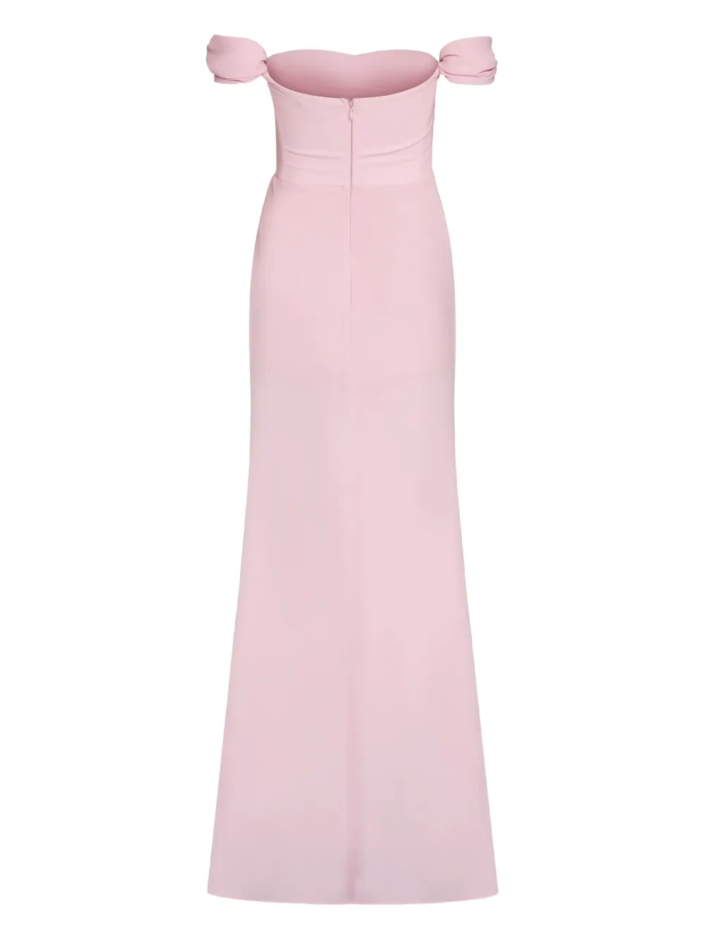 Giuseppe Di Morabito Off-shoulder maxi-jurk Roze