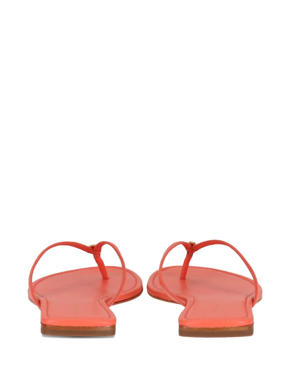 Tory Burch leather flip flops Pink