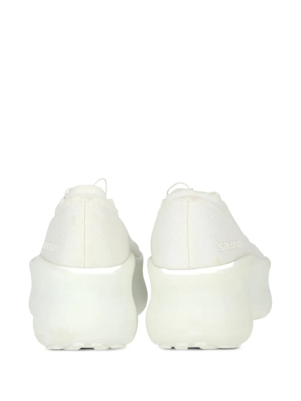 Salomon x Comme Des Garçons lace-up platform sneakers White