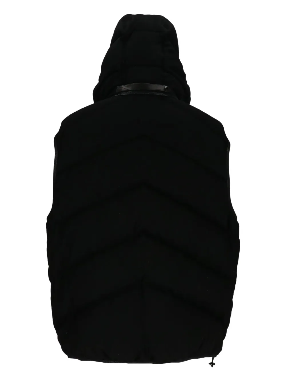 TOM FORD hooded padded gilet - ブラック TOM FORD hooded padded gilet - ブラック