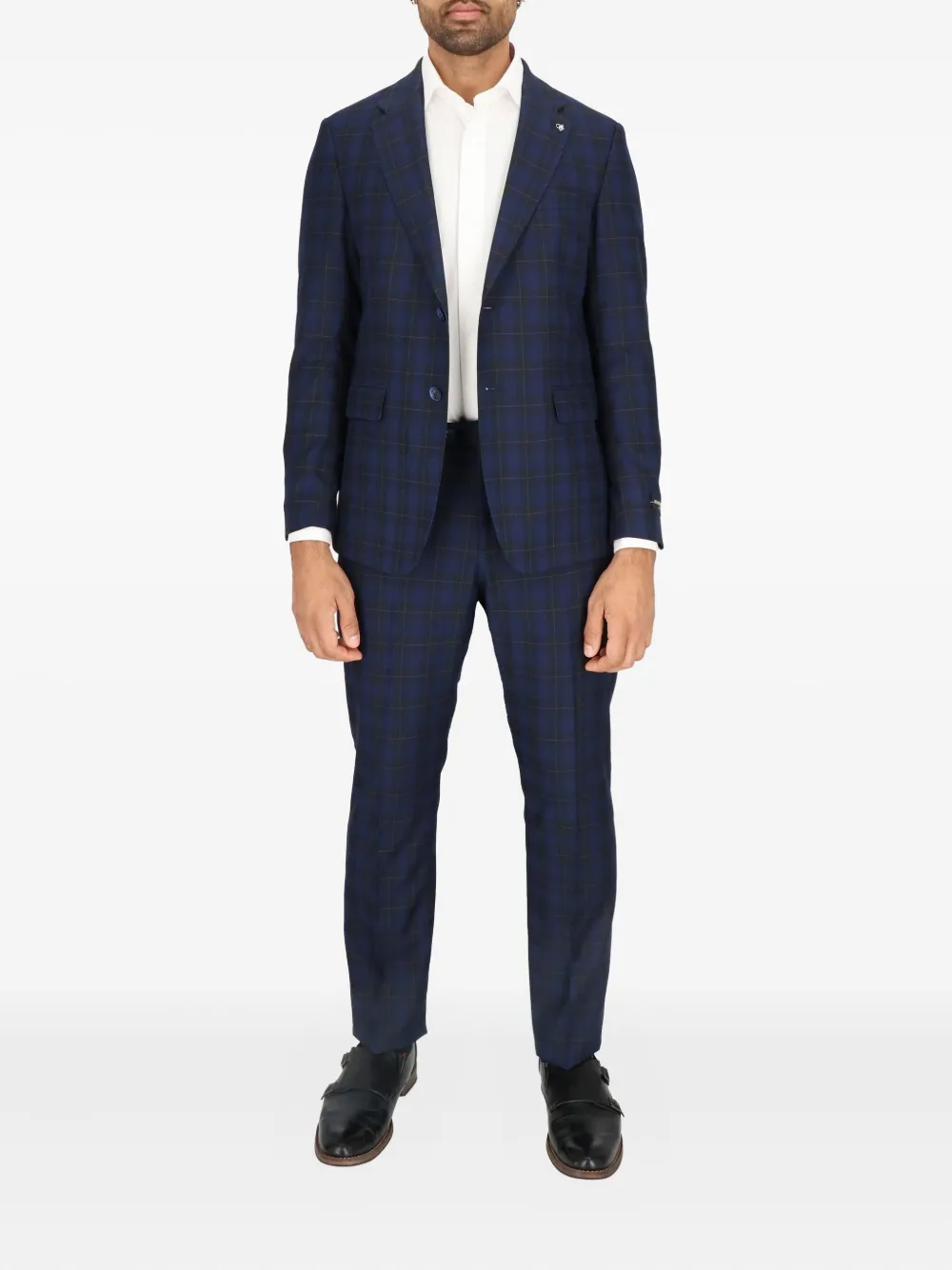 Scotch & Soda checked button-fastening suit | Single Breasted Suits | Image 2