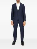 Scotch & Soda checked button-fastening suit - Blue