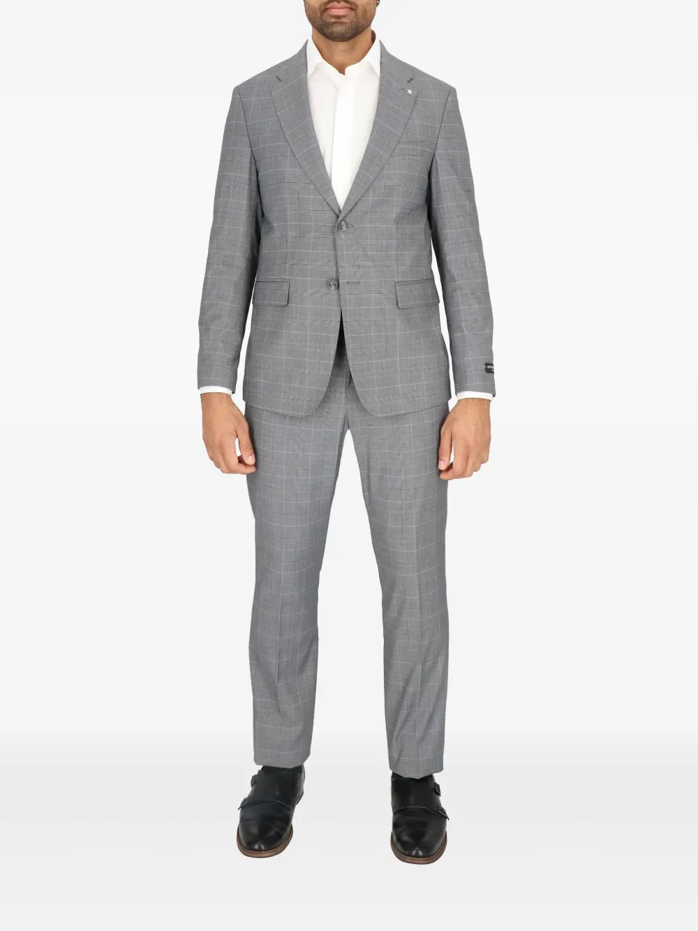 Scotch & Soda checked suit | Grey | Image 1
