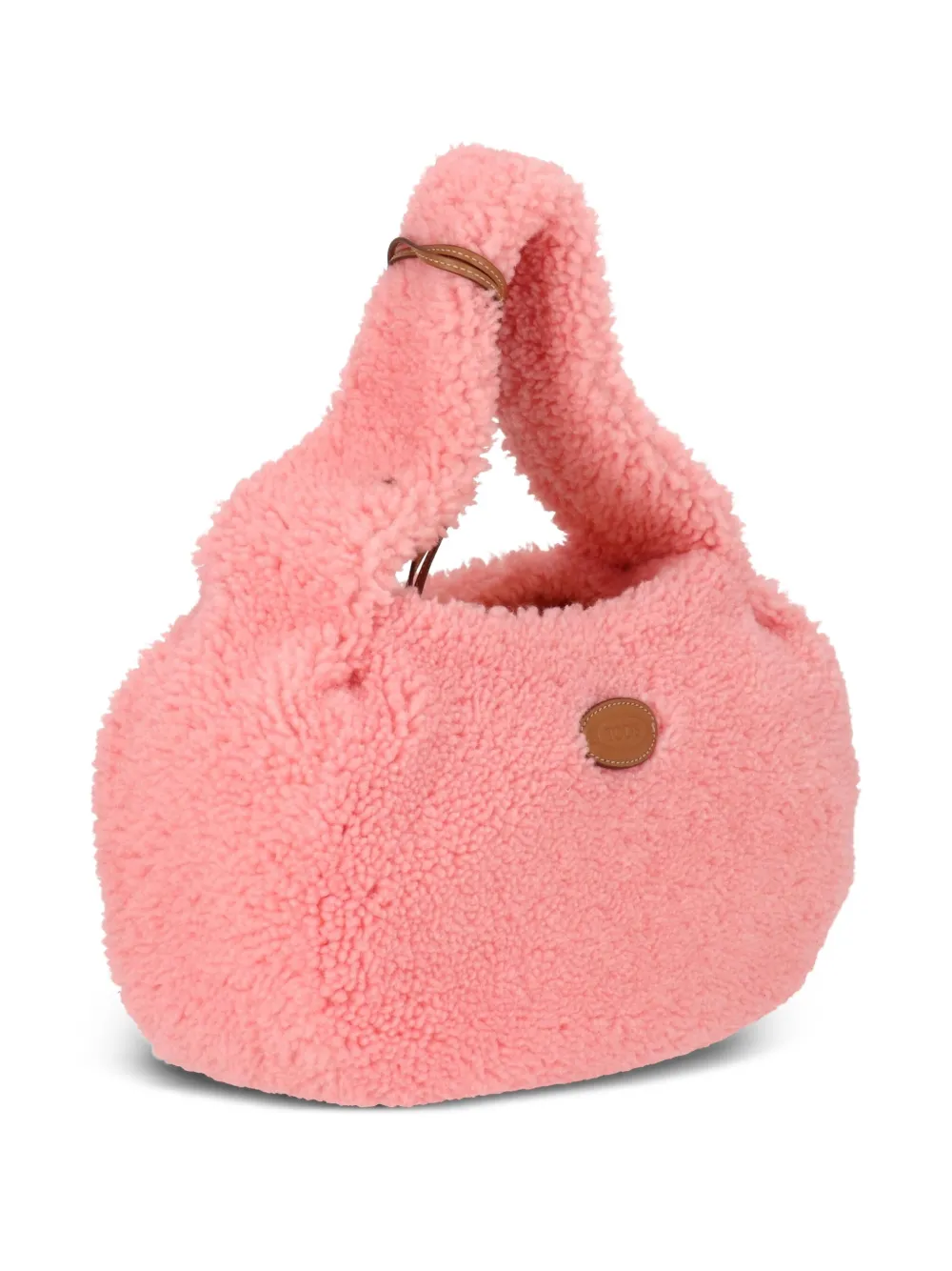 Tod's Schoudertas van merinowol Roze