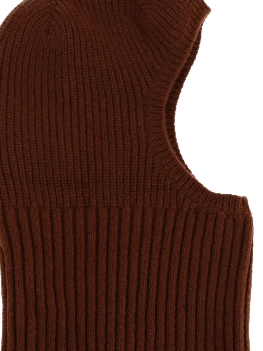 Tod's ribbed balaclava Bruin