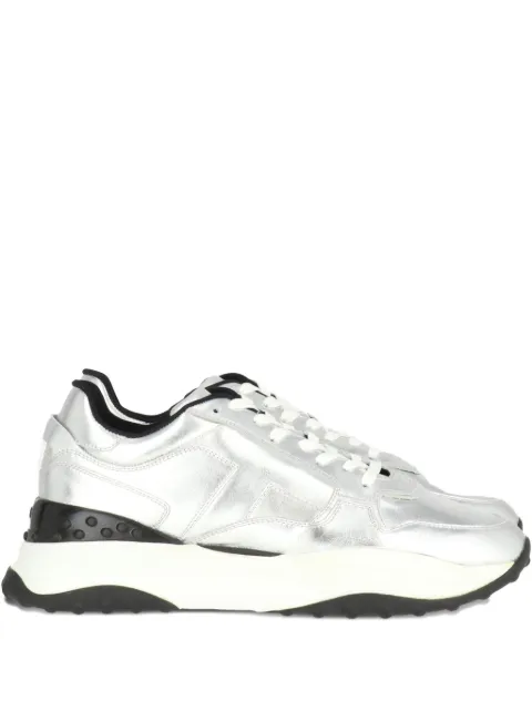 Tod's metallic-effect low-top sneakers