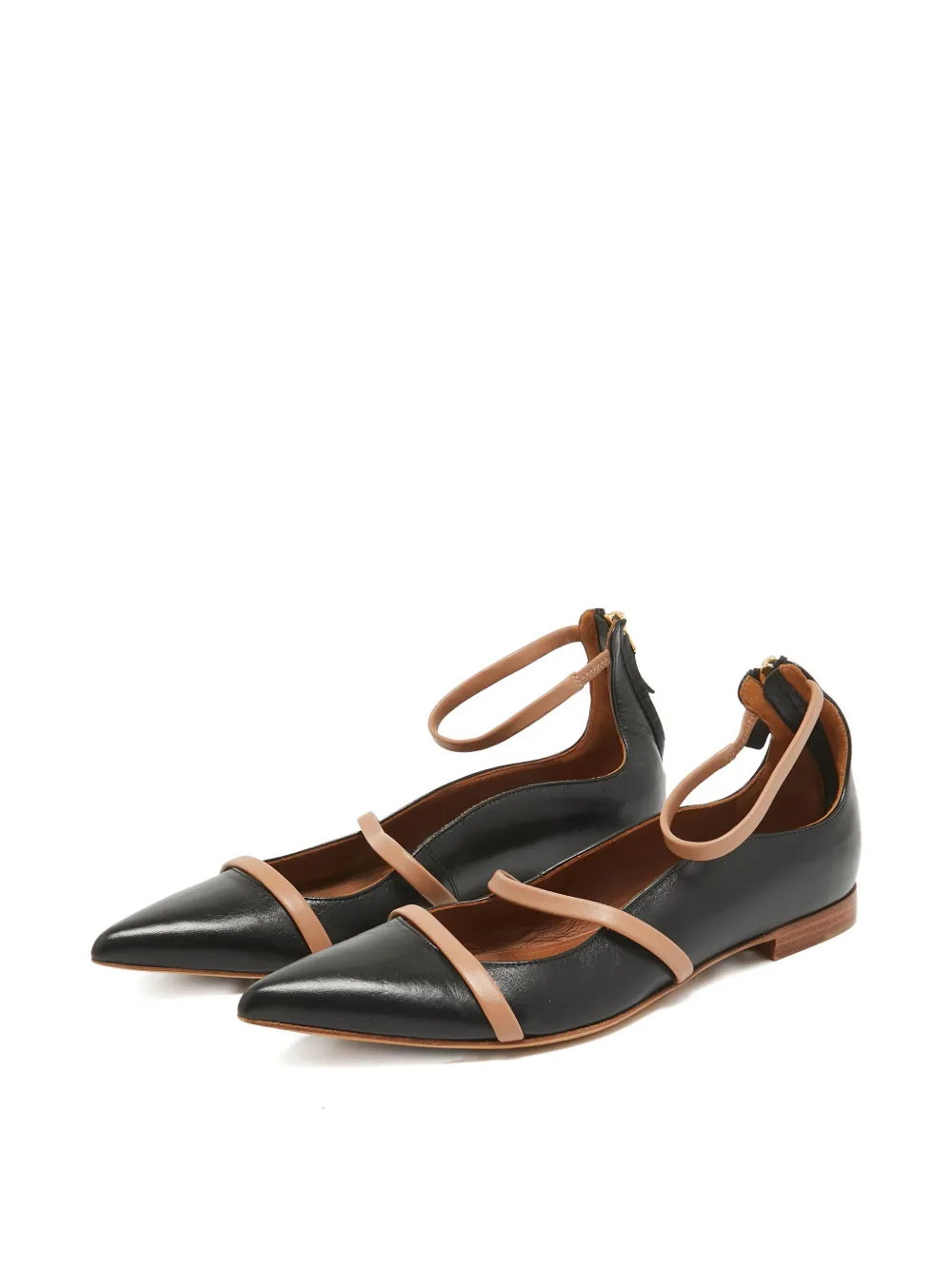 Malone Souliers Robyn ballerina's - Zwart