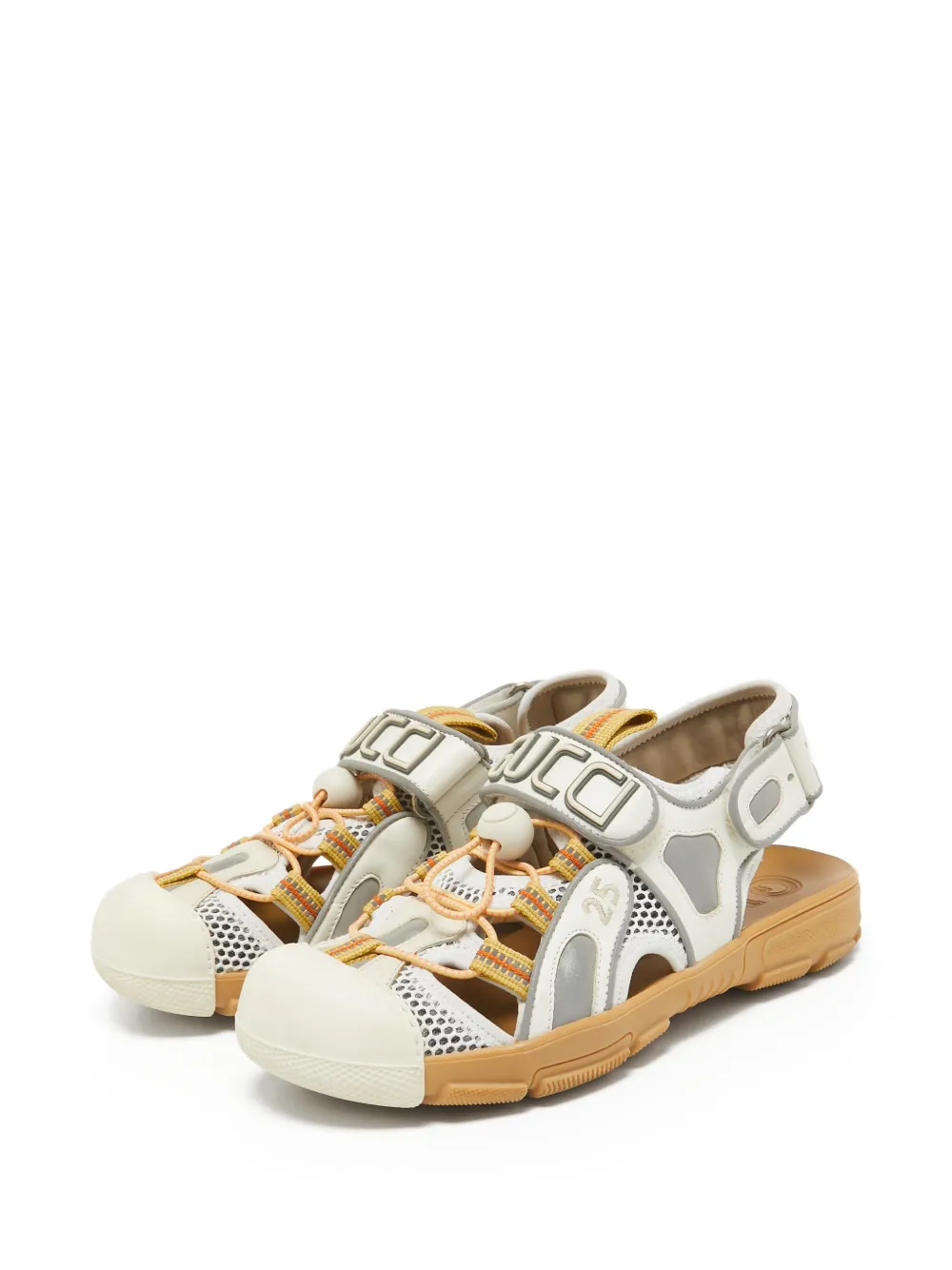 Gucci Pre-Owned Tinsel Sports sandalen - Wit