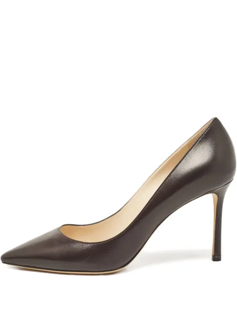 Jimmy Choo Pre-Owned 90mm  pointed-toe heeled pumps