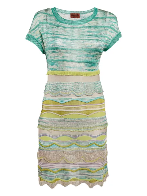 Missoni Pre-Owned wave knitted dress