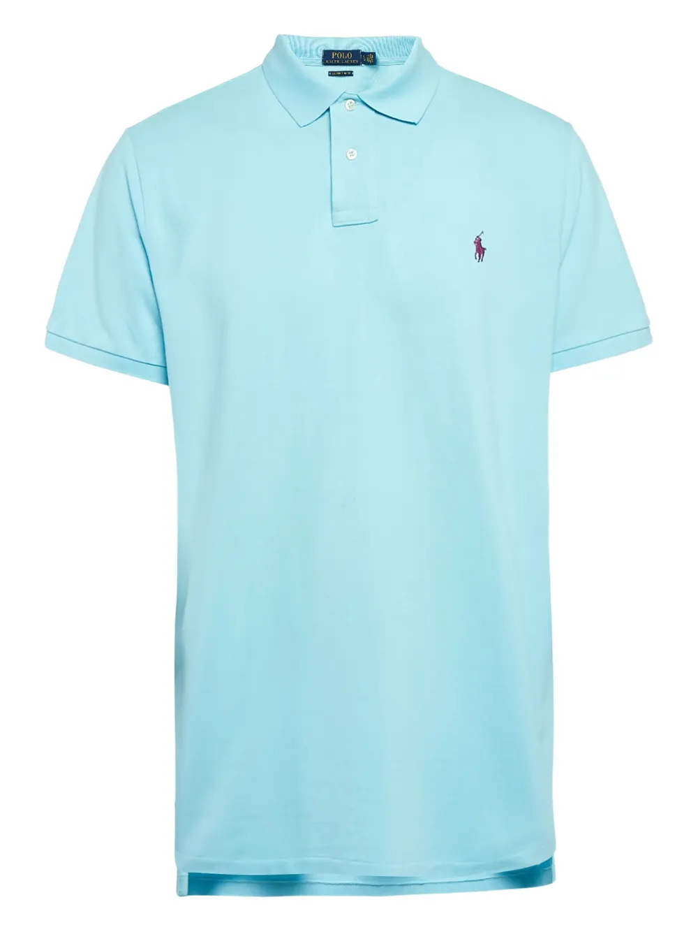 Polo Ralph Lauren Vintage pre-owned piqué-weave polo shirt | Blue | Image 1