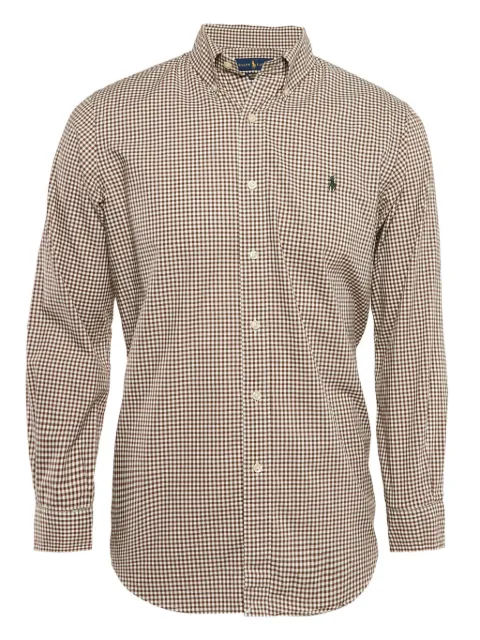 Ralph Lauren Vintage gingham-check long-sleeve shirt