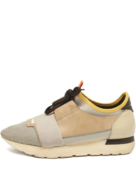 Balenciaga Pre-Owned 패널 스니커즈