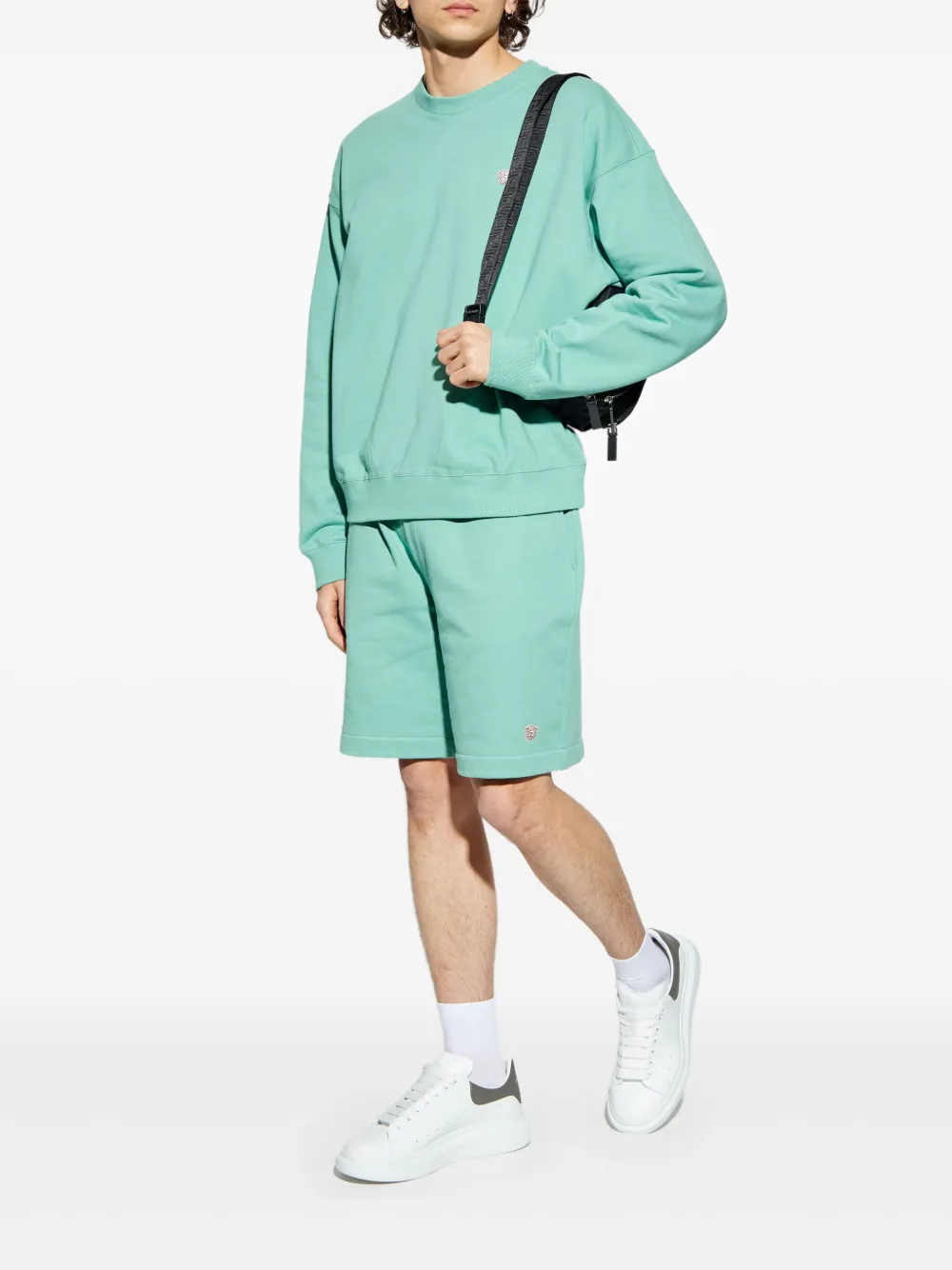 Versace cotton shorts - Groen