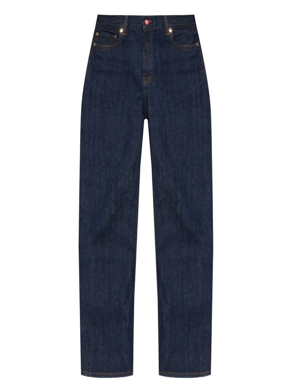 Casablanca logo-patch jeans | Blue | Image 1